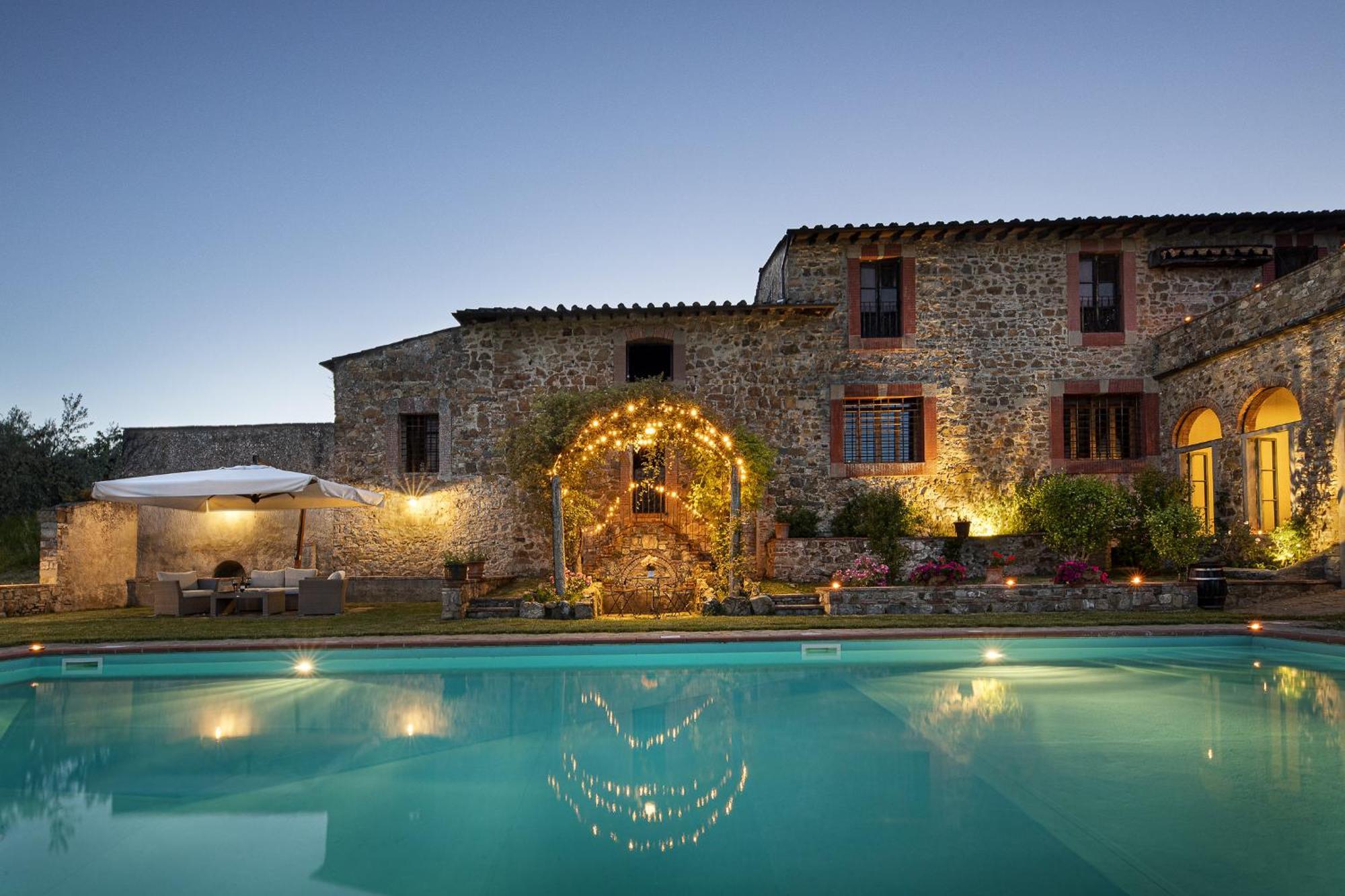 Castello Di Cafaggio Villa Impruneta Dış mekan fotoğraf